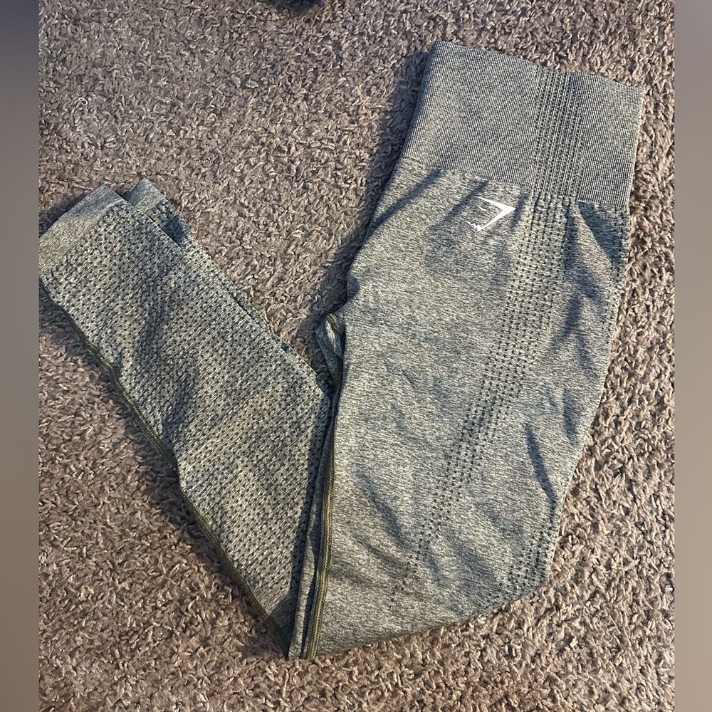 Gymshark Khaki Green Vital Legging - Small